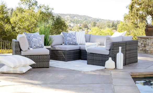 VENTURA 6 PC SET DARK GREY