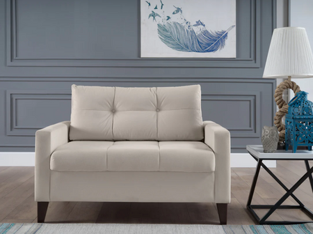 CHAIR AND A HALF (ZIGANA LIGHT GREY)