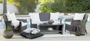 HAWAII 4 PC PATIO SET(2CHAIR+LOVESEAT +TABLE)