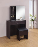 2 PC VANITY SET CAPPUCCINO