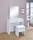 2 PC VANITY SET WHITE