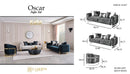 OSCAR SOFA + LOVESEAT + ACCENT CHAIR