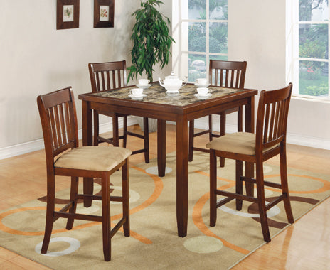 ROSANNA 5-PIECE COUNTER HEIGHT DINING SET